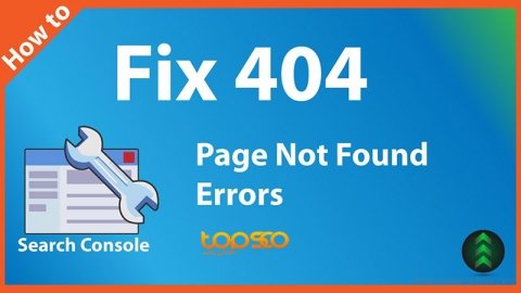 رفع خطای 404 در سرچ کنسول
